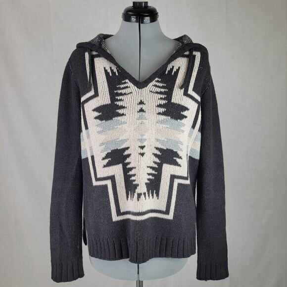 Pendleton Harding Cotton Hoodie Women's Size Small MSRP $242 - Picture 1 of 9
